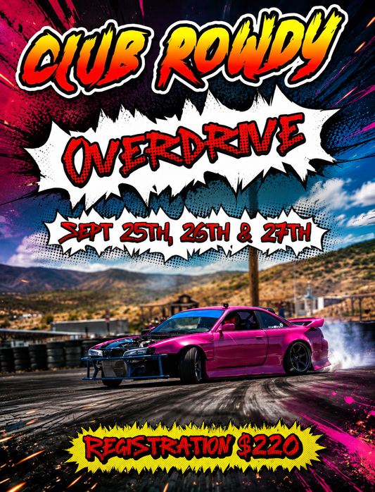 Overdrive - September 25th, 26th & 27th